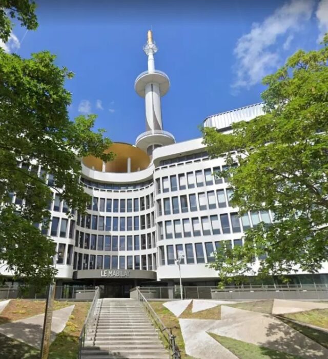 Vue extérieure du Poool Mabilay à Rennes