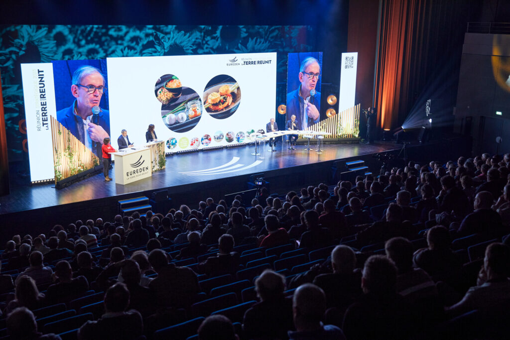 Evénement de l'entreprise Eureden organisé avec l'agence événementielle rennaise La Fonderie