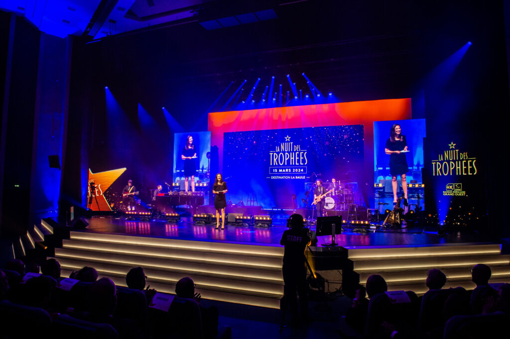 La Nuit des Trophées BPGO organisée avec l'agence événementielle rennaise La Fonderie.