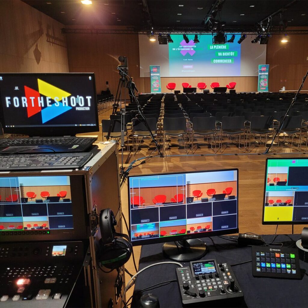 Prestation audiovisuelle assurée par Fortheshoot Rennes dans Le Carré au Couvent des Jacobins à Rennes