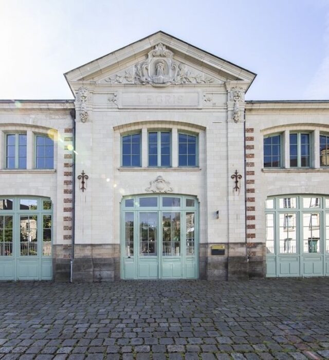 Façade Grande Halle Oberthur à Rennes