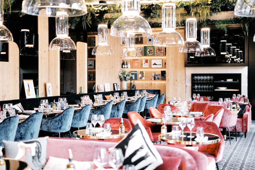 Salle Cristal du Restaurant La Closerie, place des Lices à Rennes