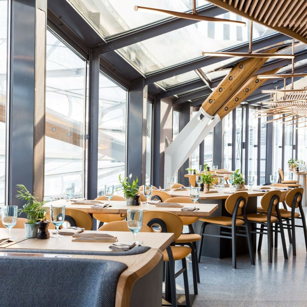 Le restaurant du Paris-Brest by Christian Le Squer en gare de Rennes