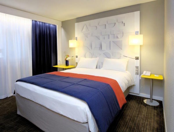 Chambre de l'hôtel Mercure de Rennes