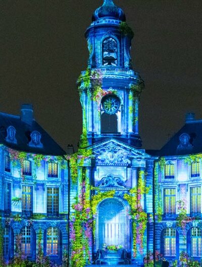 Spectaculaires Rennes - Projection sur l'Hôtel de Ville de Rennes