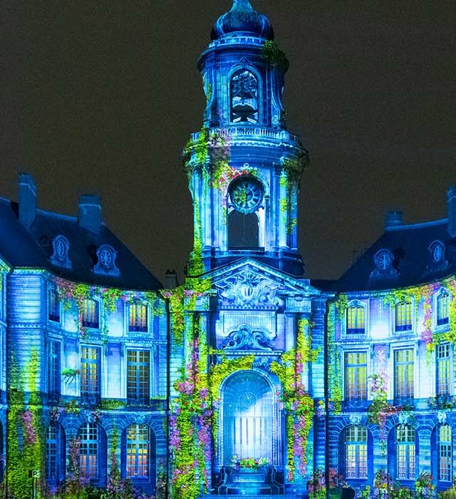 Spectaculaires Rennes - Projection sur l'Hôtel de Ville de Rennes