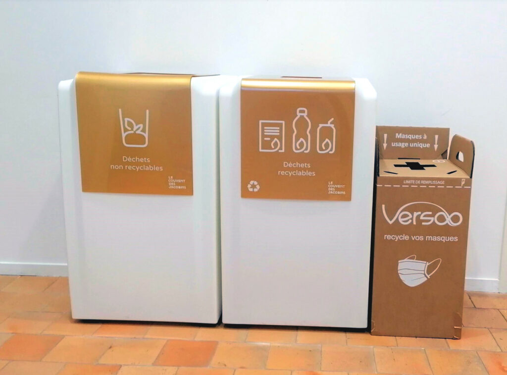 Poubelles tri Couvent des Jacobins