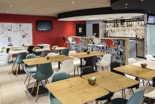 Ibis Rennes Cesson, le restaurant.