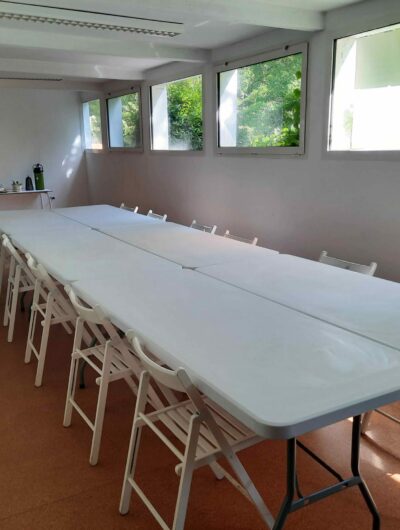 La salle de séminaire de Palpite vous accueille pour vos réunions d'entreprise.