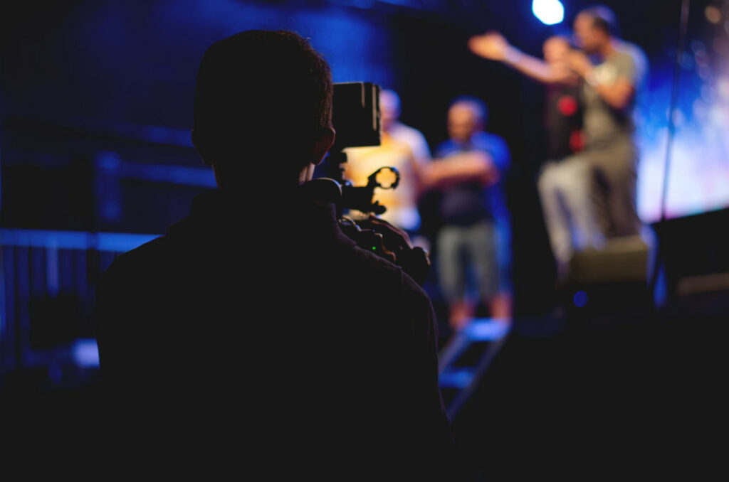 Cameraman concert évènementiel