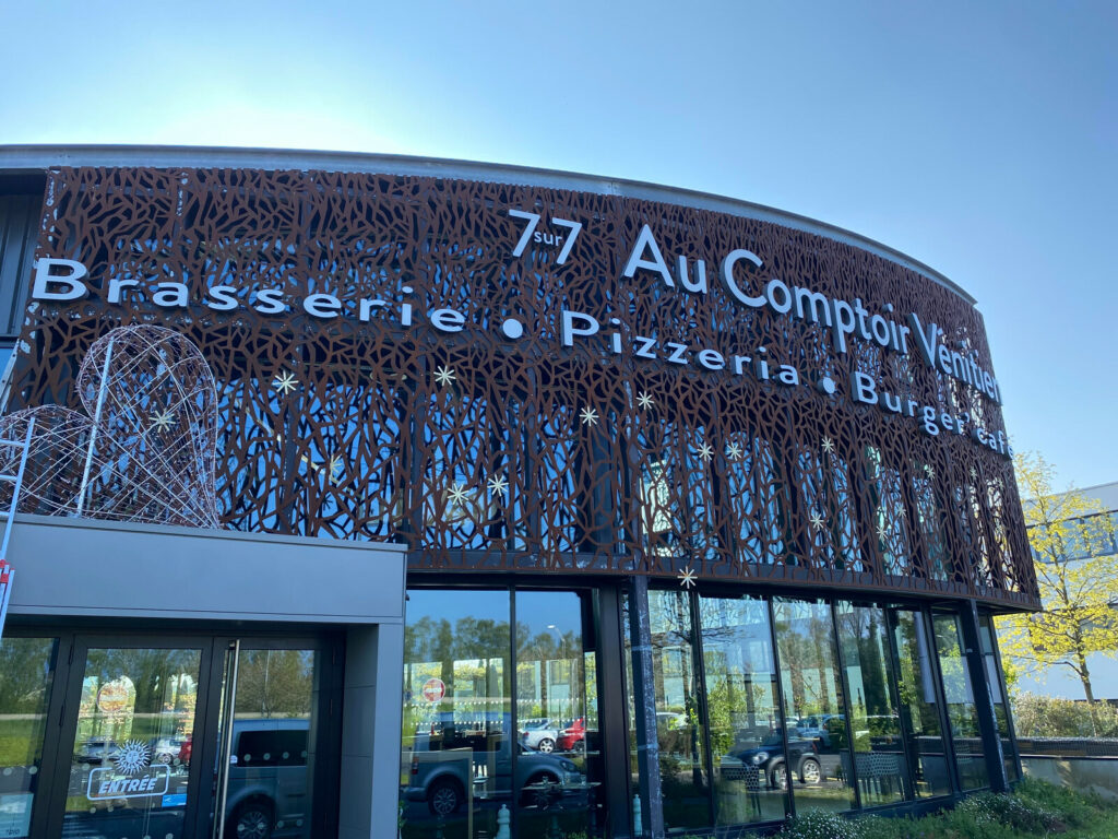 Au Comptoir Vénitien à Rennes -Façade