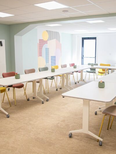 Salle La Palette aménagée en format U