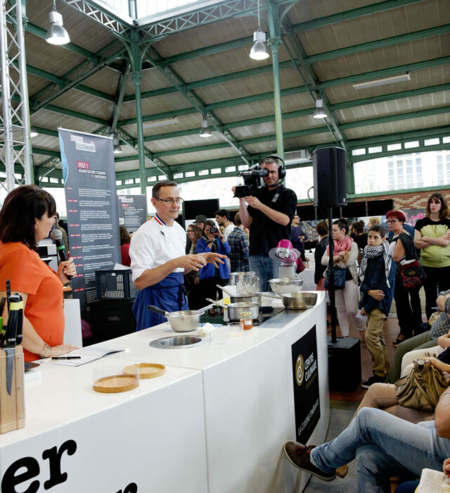 Festival gourmand - prestation de Laurent Le Daniel, traiteur et pâtissier à Rennes