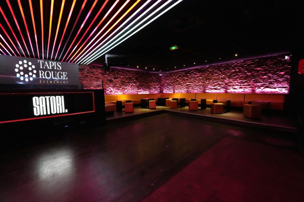 Le Satori, une discothèque de l'agence Tapis Rouge à Rennes