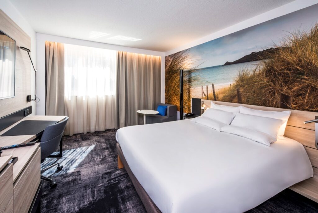 Chambre du Novotel Rennes Alma