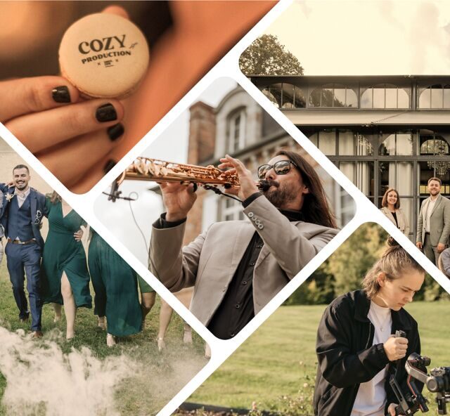 Cozy Production anime et met en lumière vos événements professionnels à Rennes Métropole.