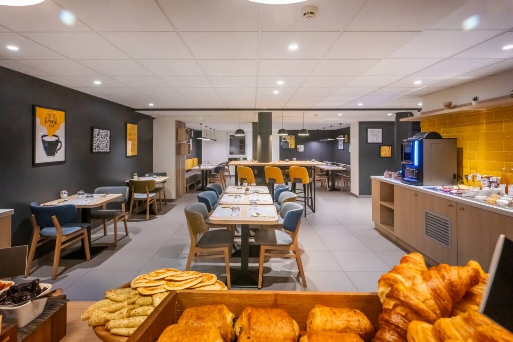 Salle de restaurant de l'Hôtel Odalys