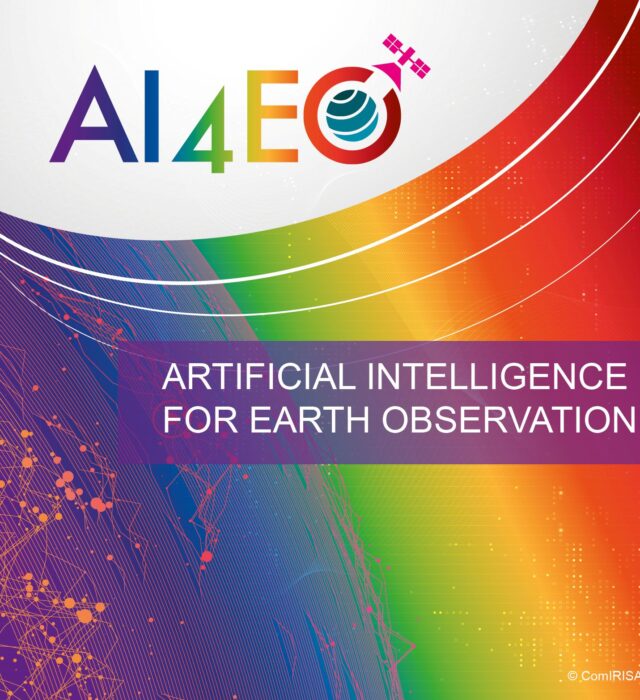Logo du colloque AI4EO organisé par IRISA à Rennes en septembre 2025