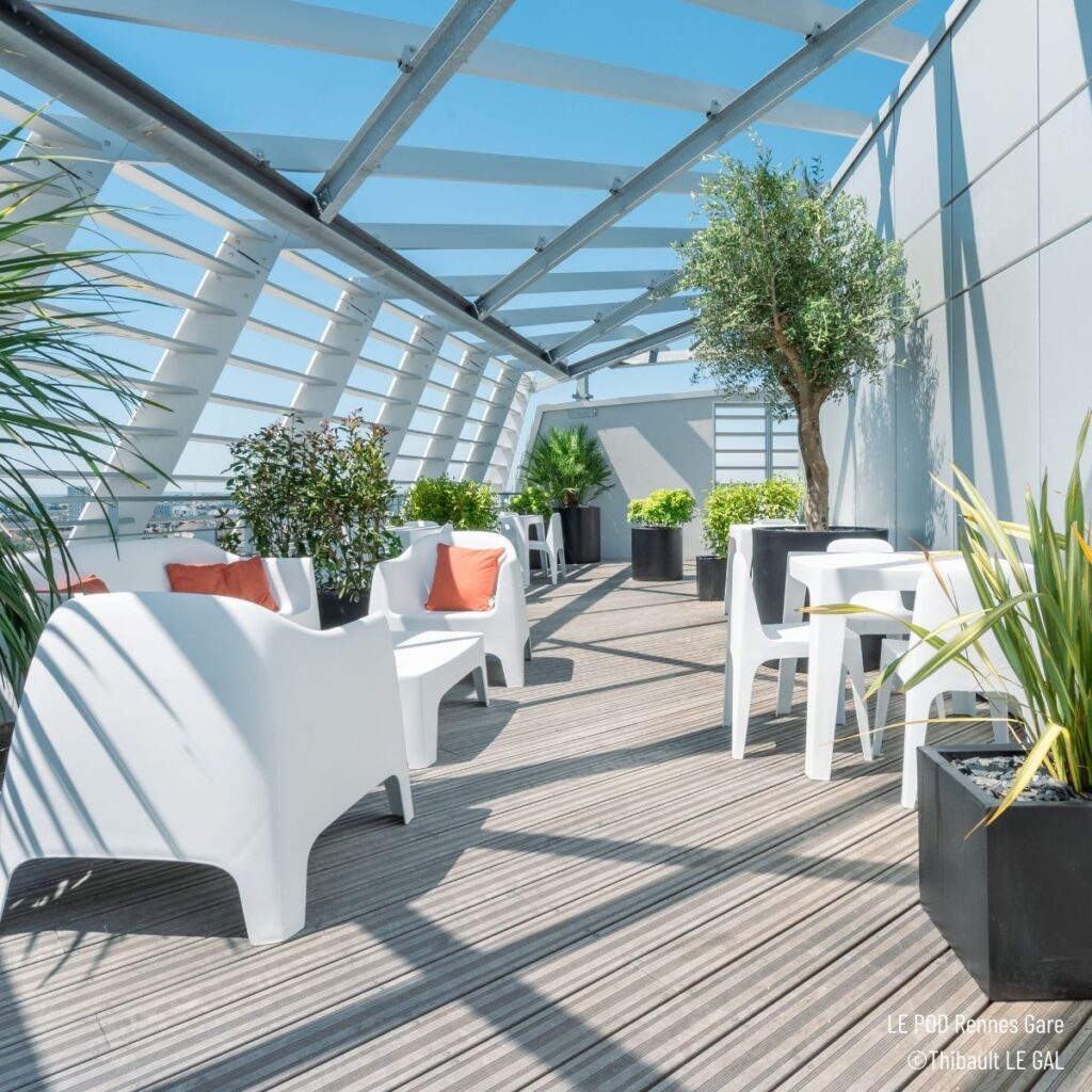 Rooftop - Le Pod Rennes Gare