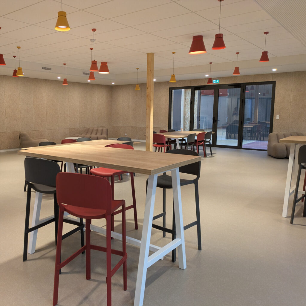 Espace pause du Batiment 78 à Saint-Jacques-de-la-Lande