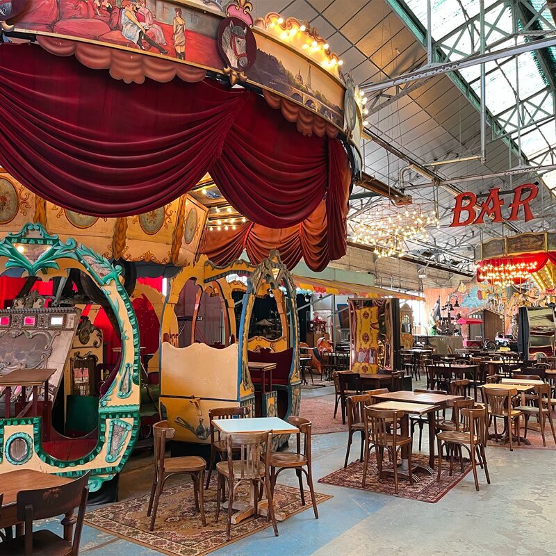 L'espace bar du Grand Huit à Rennes accueille vos soirées événementielles professionnelles.