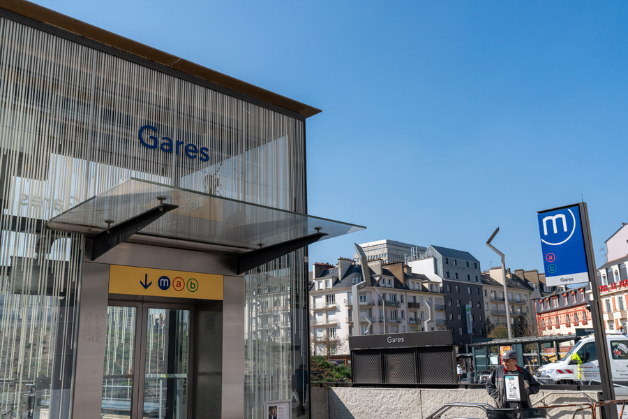 métro gare SNCF Rennes