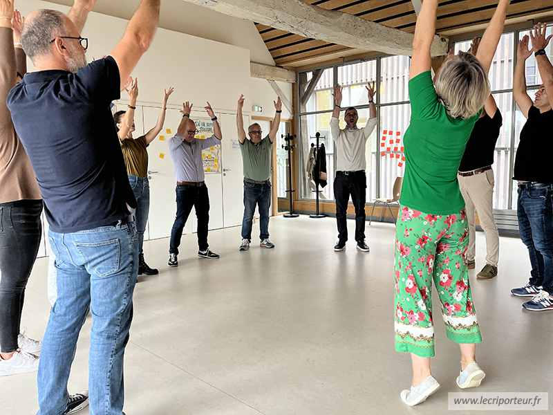 Team building animé par Le Criporteur à Rennes.